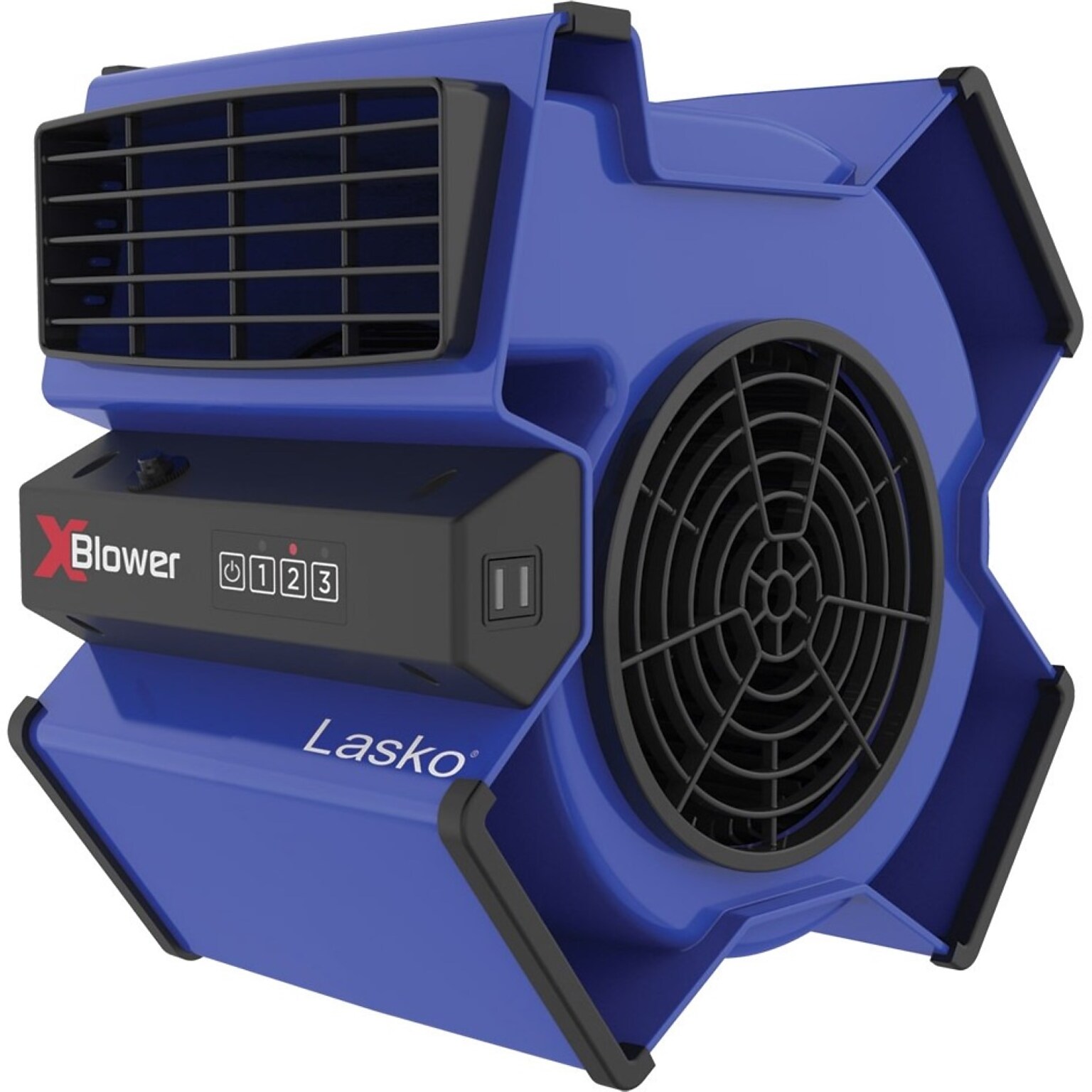 Lasko X-Blower 11 3 Speed Multi-Position Utility Blower Fan, Blue, (X12905)