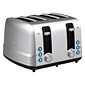 Brentwood Select 1,500-Watt Extra-Wide Stainless Steel 4-Slice Toaster (TS-447S)