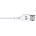 cellhelmet Charge and Sync USB-A to Lightning Round Cable, 3 (CABLE-LIGHT-A-3-R-W)