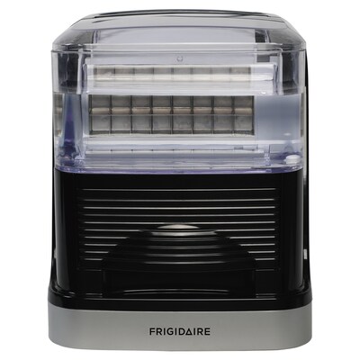 Frigidaire 33-Pound Clear Square-Ice Compact Ice Maker, (EFIC229-VCM)