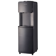 Frigidaire Enclosed 3 to 5-Gallon Hot & Cold Water Cooler/Dispenser, Black (EFWC498-BLACK)