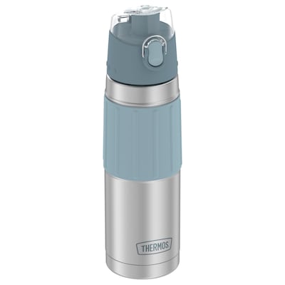 Thermos Stainless Steel Vacuum Insulated Water Bottle, 18 oz., Gray (THR2465SSG6)