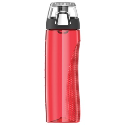 Thermos Plastic Water Bottle, 24 oz., Hot Coral (THRHP4107HC6)