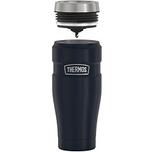 Thermos 16-Ounce Stainless King Vacuum-Insulated Stainless Steel Travel Tumbler, Midnight Blue (SK10