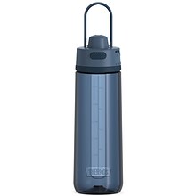 Thermos 24-Ounce Guardian Vacuum-Insulated Hard Plastic Hydration Bottle, Lake Blue (TP4329DB6)