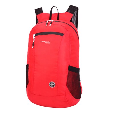 Swissdigital Design Seagull Foldable Backpack, Red (SD1595-42)