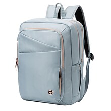 Swissdigital Design KATY ROSE with Find My built-in Backpack, Teal Blue (SD1006FB-14)