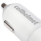 cellhelmet Dual-Port USB-C Power Delivery Car Charger, 20-Watt, White (CAR-PD-20W-C-C)