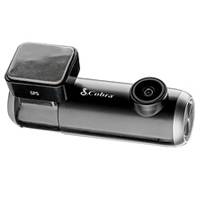 Cobra Single-View Smart Dash Cam, Black (SC100)