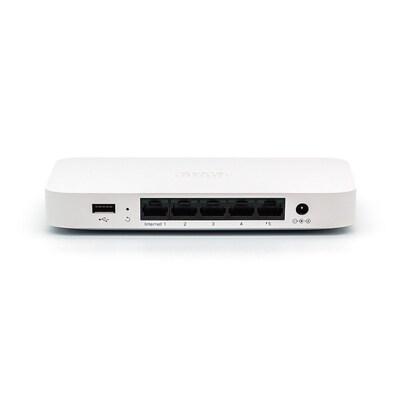 Cisco Meraki Go 5-Port Gigabit Ethernet Unmanaged Switch, White (GX20HWUS)