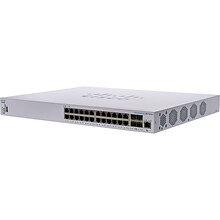 Cisco 350 24-Port Gigabit Ethernet Managed Switch, Silver (CBS35024XSNA)