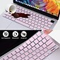 Techprotectus Hard-Shell Case with Keyboard Cover, Rose Quartz, Apple 13" Macbook Air M2(TP-RQ-K-MA13M2)