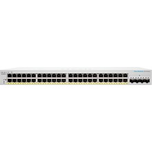 Cisco 220 48-Port Gigabit Ethernet Managed Switch, Silver (CBS22048FP4XNA)