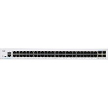Cisco 250 48-Port Gigabit Ethernet Managed Switch, Silver (CBS25048T4GNA)