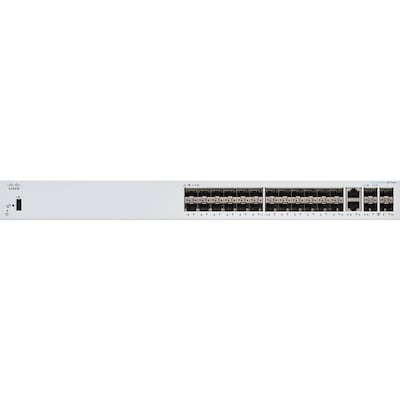 Cisco 350 24-Port Gigabit Ethernet Managed Switch, Silver (CBS35024S4GNA)