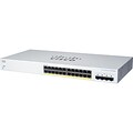 Cisco 220 24-Port Gigabit Ethernet Managed Switch, Silver (CBS22024T4GNA)