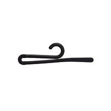 NAHANCO 3 1/2 Sock Hanger, Black, 500/Pack, 500/Pack