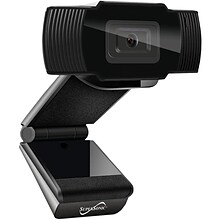 Supersonic HD 1920 x 1080 Webcam, 2 Megapixel, Black (SC-940WC)