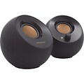 Creative Pebble Computer Speaker, Black (MF1680AA000)