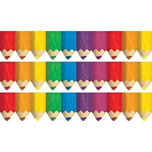 Creative Teaching Press EZ Borders/Trim, 2.75 x 48, Jumbo Color Pencils, 3/Pack (CTP10559-3)