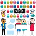 Creative Teaching Press Stick Kids All Are Welcome  Bulletin Board Set, 41/Set (CTP10669)