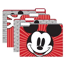 Eureka® Mickey Mouse® Throwback File Folders, 9 x 11.5, 4 Per Pack, 6 Packs (EU-866443-6)