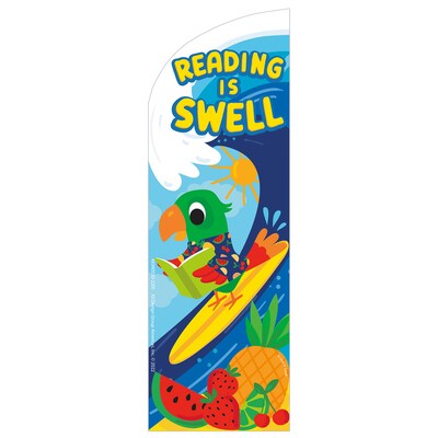 Eureka Reading Is Swell Fruit Punch Scented Bookmarks, Multicolor, 24/Pack, 3 Packs/Bundle (EU-834053-3)
