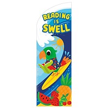 Eureka Reading Is Swell Fruit Punch Scented Bookmarks, Multicolor, 24/Pack, 3 Packs/Bundle (EU-83405