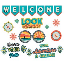 Eureka Adventurer Look Ahead Welcome Bulletin Board Set, 26/Set (EU-847803)