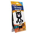 Creativity Street® Felt Sewing Animal Kit, Cat, 4 x 10.25 x 1, 6 Kits (PACAC5704-6)