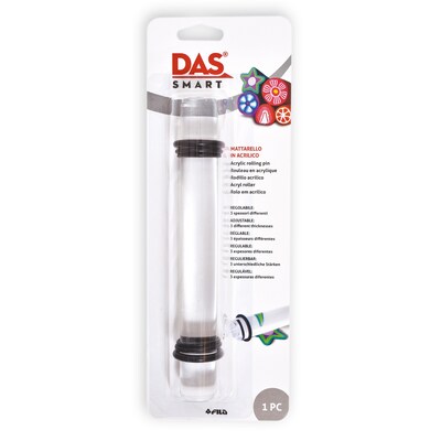 Das Acrylic Roller, Clear, 2/Pack (PACF323000-2)