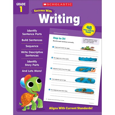 Scholastic Teacher Resources Scholastic First Grade Success Workbooks, 4/Set