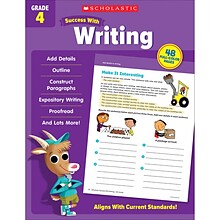 Scholastic Teacher Resources Scholastic Forth Grade Success Workbooks, 4/Set