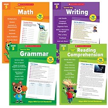 Scholastic Teacher Resources Scholastic Fifth Grade Success Workbooks, 4/Set
