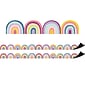 Teacher Created Resources Oh Happy Day Magnetic Borders/Trim, 1.5" x 24', Rainbow, 2/Pack (TCR77560-2)