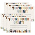 Teacher Created Resources Youre Doing Great! Awards, 8.5 x 5.5, Multicolor, 30/Pack, 6 Pack/Bundl