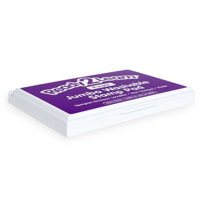Ready2Learn™ Jumbo Washable Stamp Pad, Purple Ink, Pack of 2 (CE-10036-2)