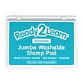 Ready2Learn™ Jumbo Washable Stamp Pad, Turquoise Ink, Pack of 2 (CE-10038-2)