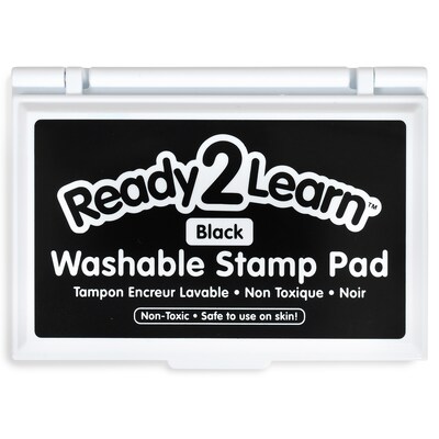 Ready2Learn™ Washable Stamp Pad, Black Ink, Pack of 6 (CE-10040-6)