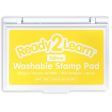 Ready2Learn™ Washable Stamp Pad, Yellow Ink, Pack of 6 (CE-10049-6)
