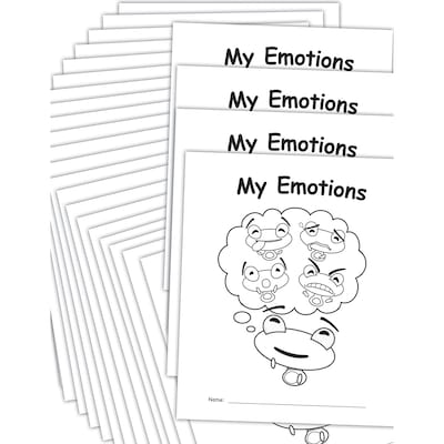 Teacher Created Resources My Own Books: My Emotions Workbook, 25/Pack