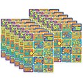 Eureka Color My World 100 Days Success Stickers, Multicolored, 120 Per Pack, 12 Packs (EU-658408-12)