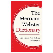 The Merriam-Webster Dictionary, Paperback, 3/Pack