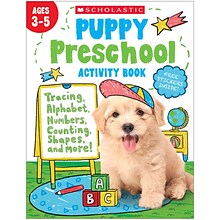 Scholastic Teacher Resources Puppy & Kitty Activity Book, 2/Set
