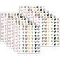 Teacher Created Resources® Everyone is Welcome Hearts Mini Stickers, Assorted Colors, 378 Per Pack, 12 Packs (TCR7140-12)