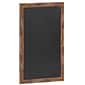 Flash Furniture Canterbury Wall Mount Magnetic Chalkboard Sign, Torched, 24" x 36" (HGWA3GD791315)