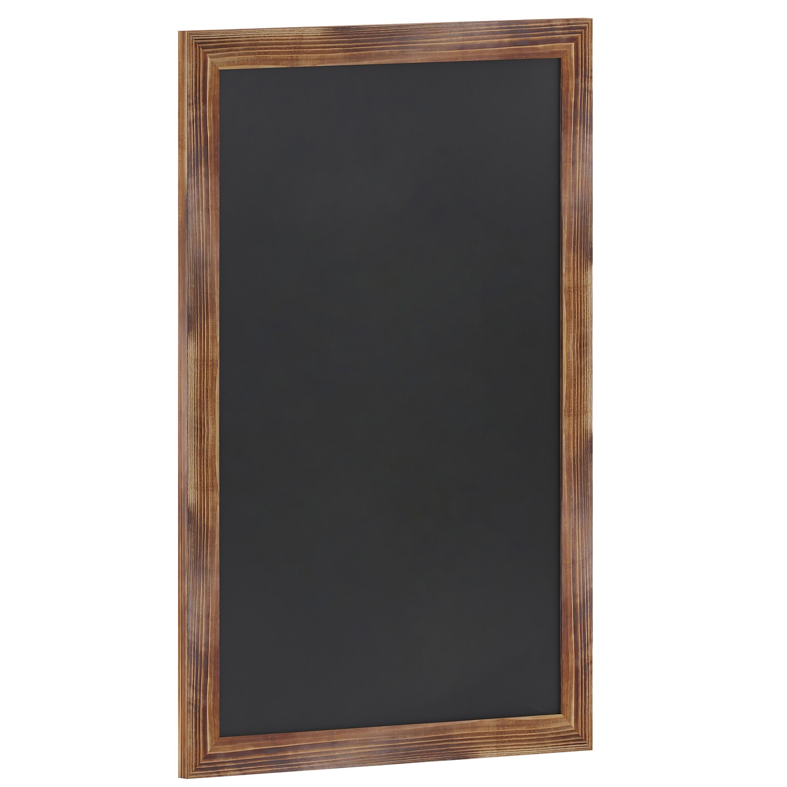 Flash Furniture Canterbury Wall Mount Magnetic Chalkboard Sign, Torched, 24 x 36 (HGWA3GD791315)