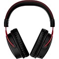 HyperX Cloud Alpha Wireless Noise Canceling Over-the-ear Stereo Gaming Headset, Black/Red (4P5D4AA)