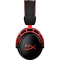 HyperX Cloud Alpha Wireless Noise Canceling Over-the-ear Stereo Gaming Headset, Black/Red (4P5D4AA)