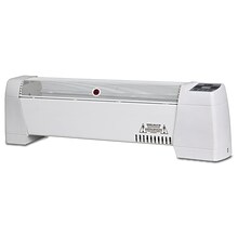 Optimus 750-Watt/1,500-Watt Baseboard Convection Heater with Digital Display and Thermostat, 30-In.,